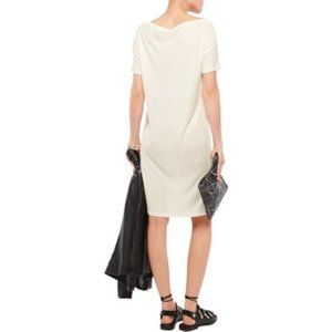 💋 Alexander Wang textured silk blend tee shirt dress